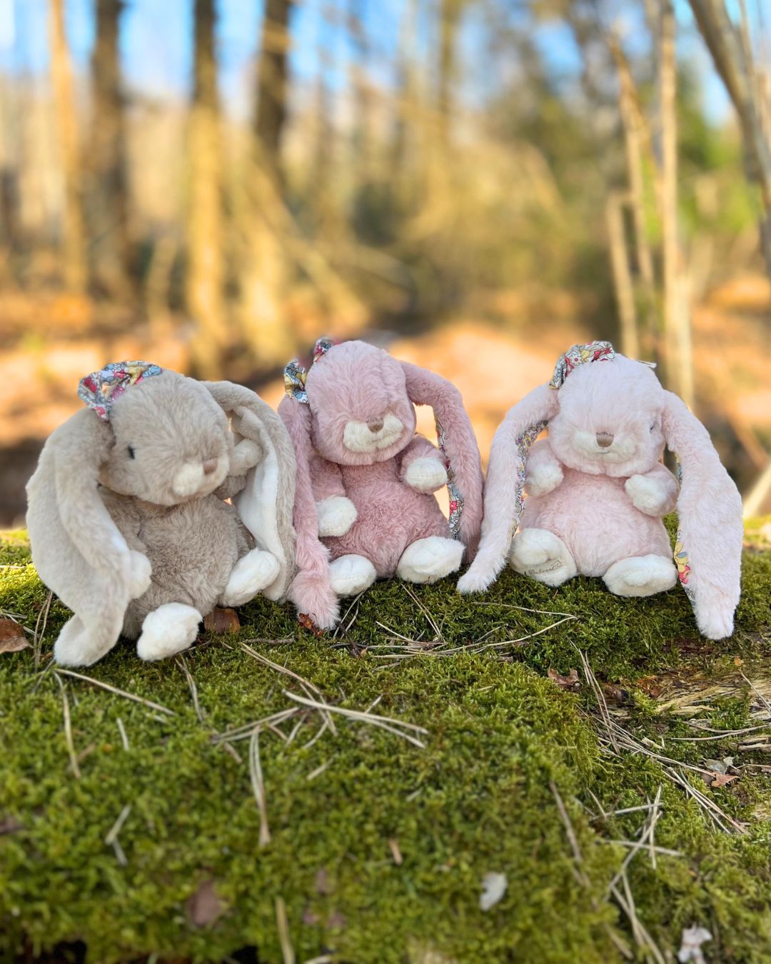 Bunte Kuscheltiere kleine Kanina von Bukowski.