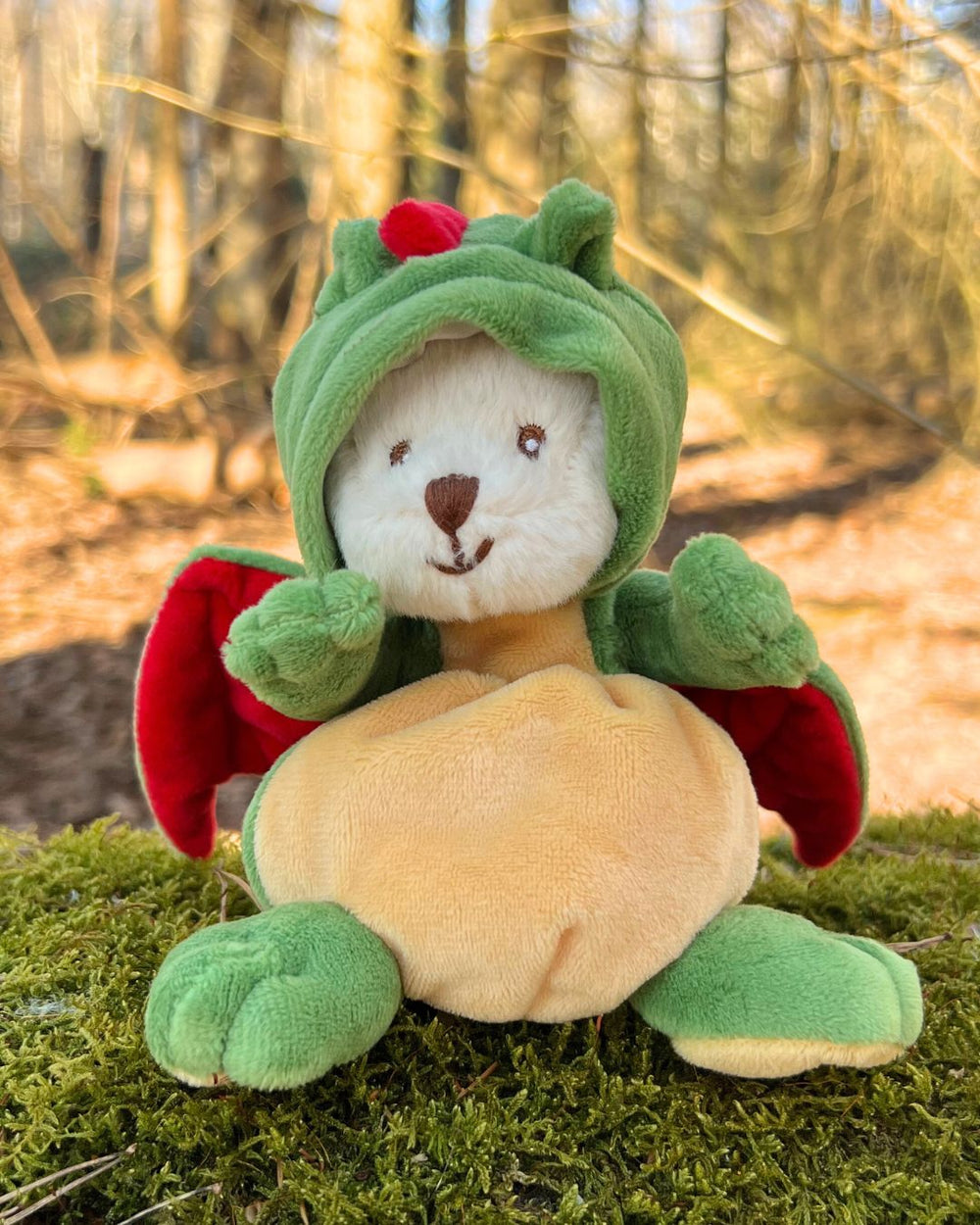 Kuscheltier Ziggy Drache von Bukowski Design aus Schweden.