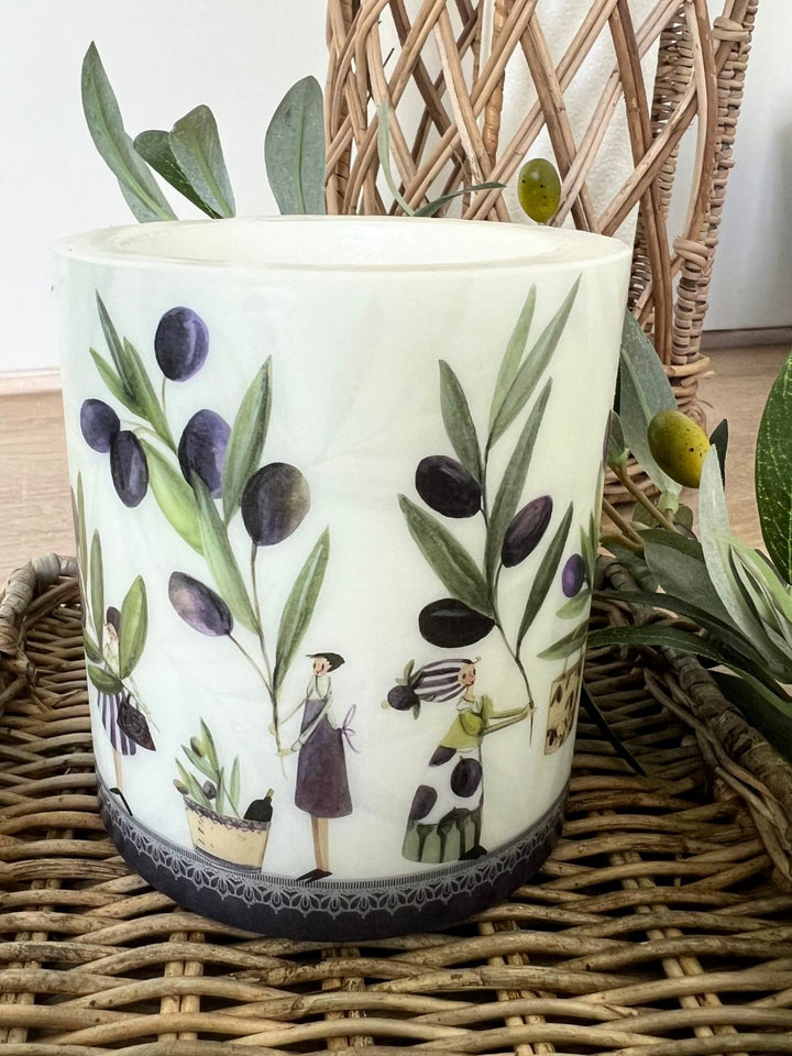 Lampionkerze Oliven vom Grätz Verlag