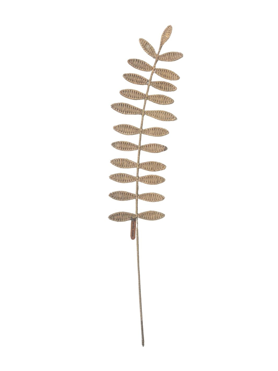 Leaf Bamboo Blatt aus Rattan von Rivièra Maison für die Wanddekoration.