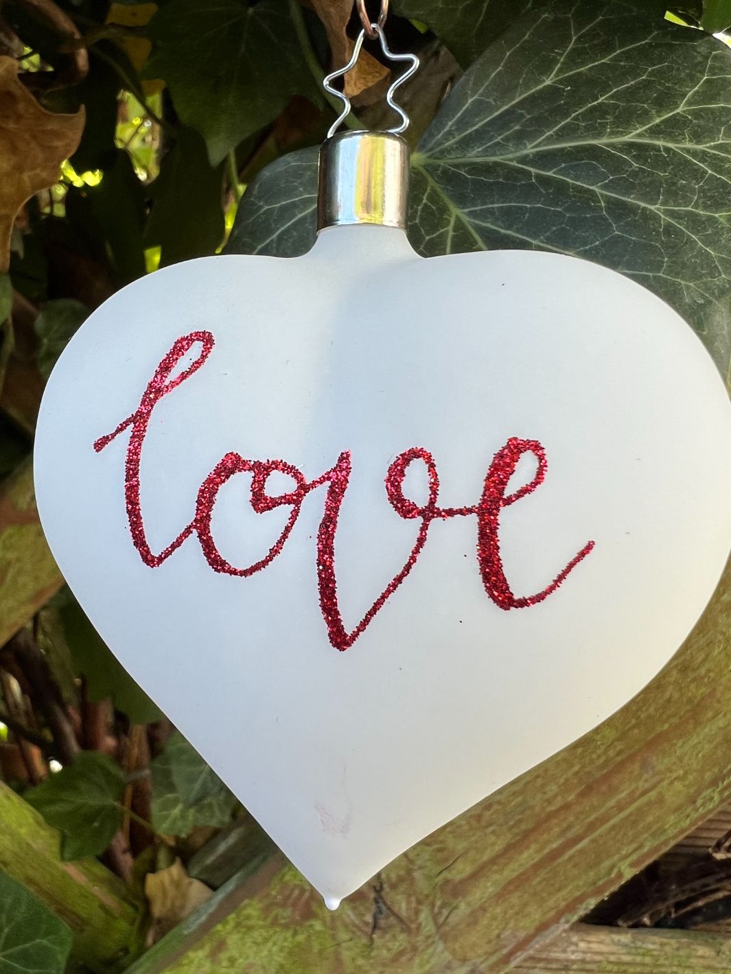 Glasherz Love Anhänger von Inge Glas