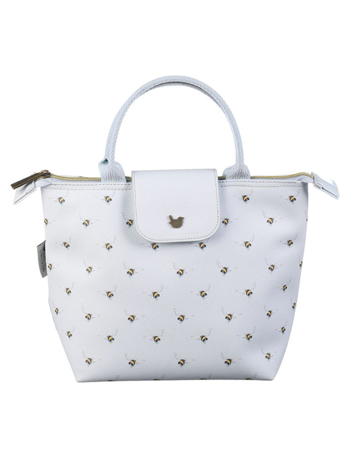 Lunch Bag Handtasche mit Hummel Motiv von Wrendale Designs