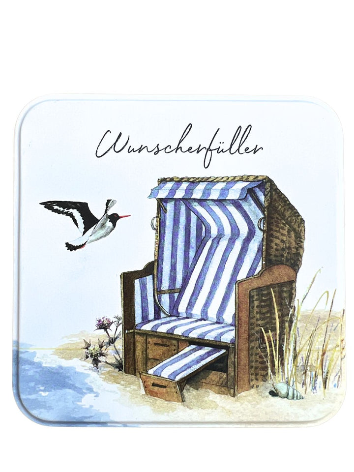 Metalldose Strandkorb vom Grätz Verlag