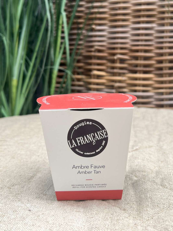 Nachfüllpackung Duftkerze brauner Bernstein von Bougies La Francaise