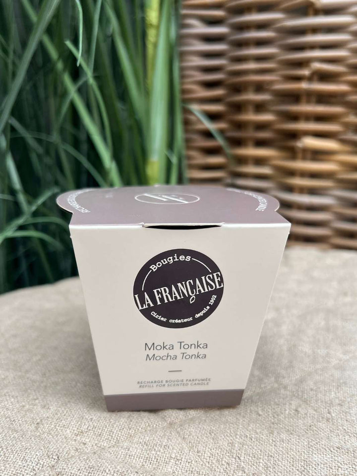 Nachfüllpackung Duftkerze Mokka Tonka von Bougies La Francaise