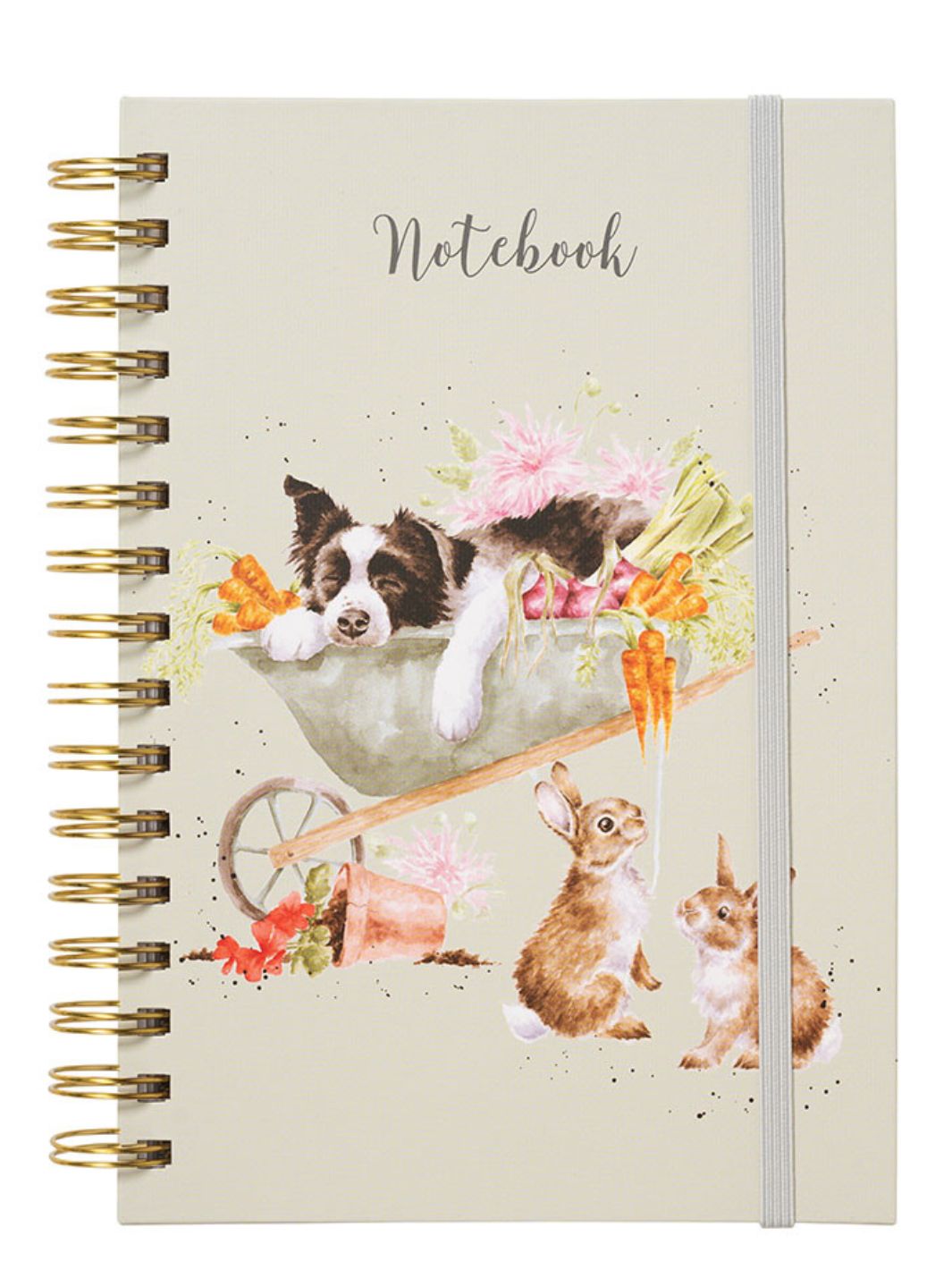 Notizbuch Tiere im Garten von Wrendale Designs
