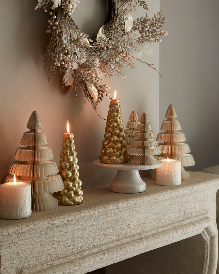 Papier Honigwabe Weihnachtsbaum von Rivièra Maison