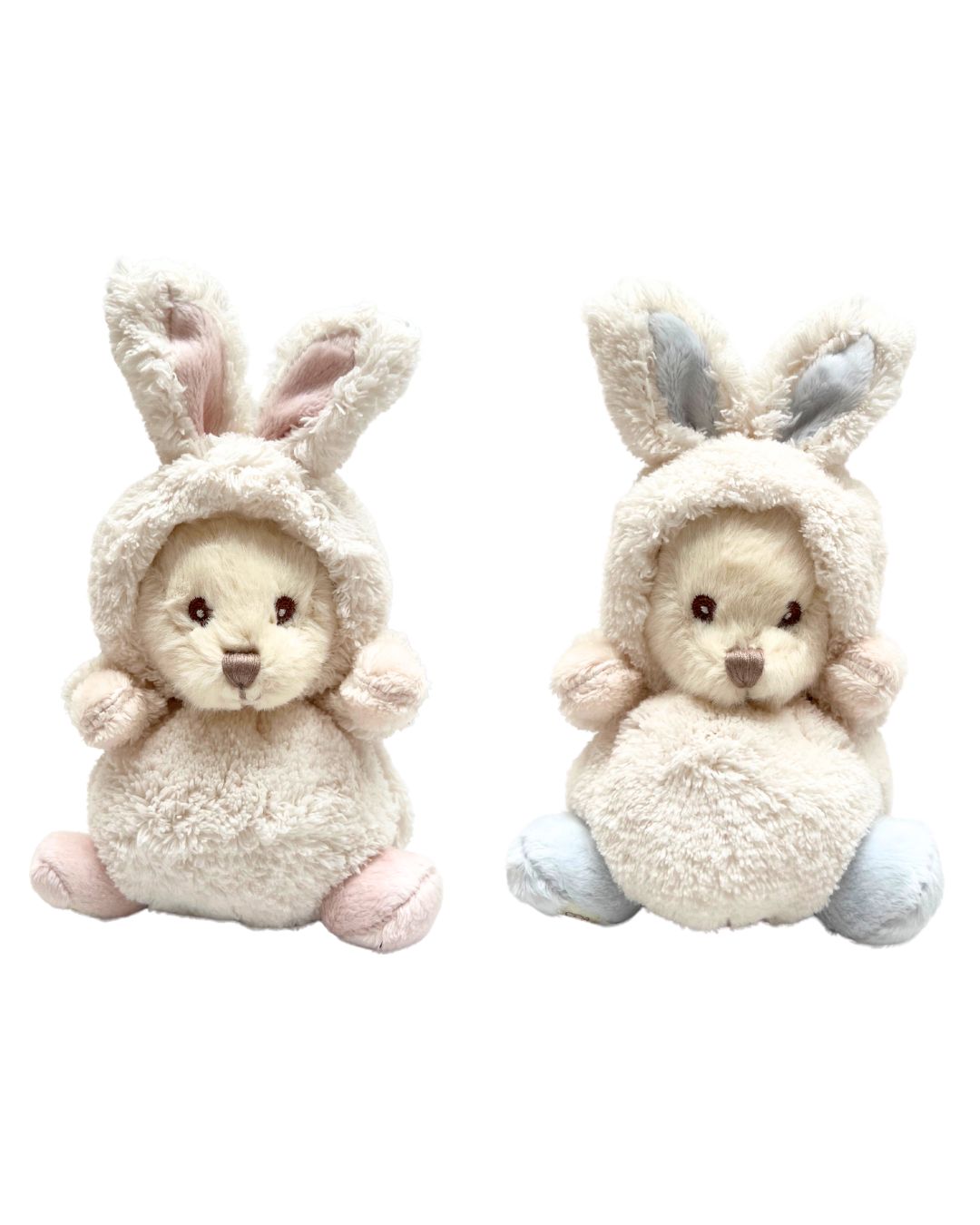 Pastell farbige Ziggy Hasen Kuscheltiere von Bukowski.