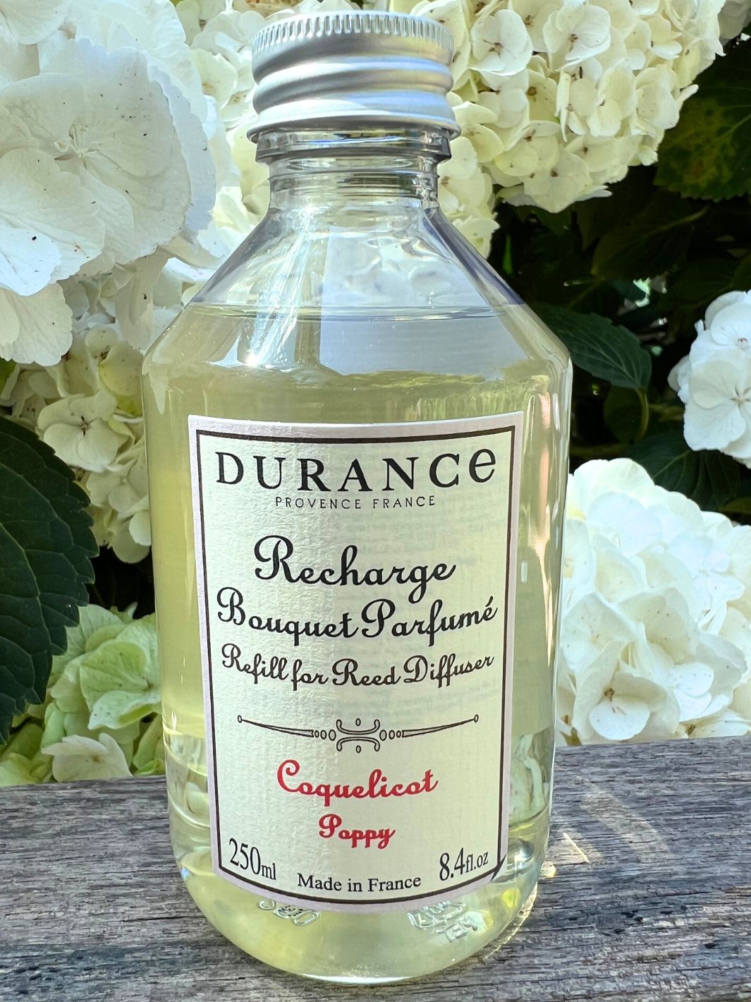Refill Flüssigkeit für Duftstäbchen Bouquets von Durance mit dem Duft der Mohnblüte