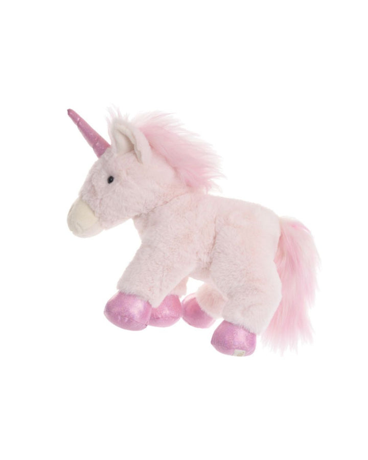 Rosa Stofftier Einhorn namens Sparkle von Bukowski.