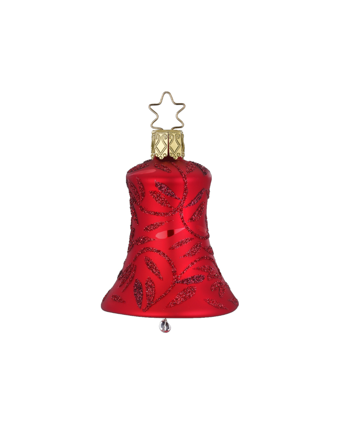 Rote Glocke Weihnachtsbaumschmuck "Freudentanz" von Inge Glas