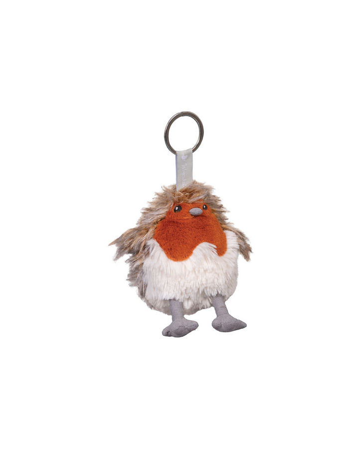 Rotkehlchen Schlüsselanhänger von Wrendale Designs.