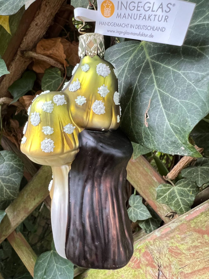 Verdigris Pilze Anhänger von Inge Glas