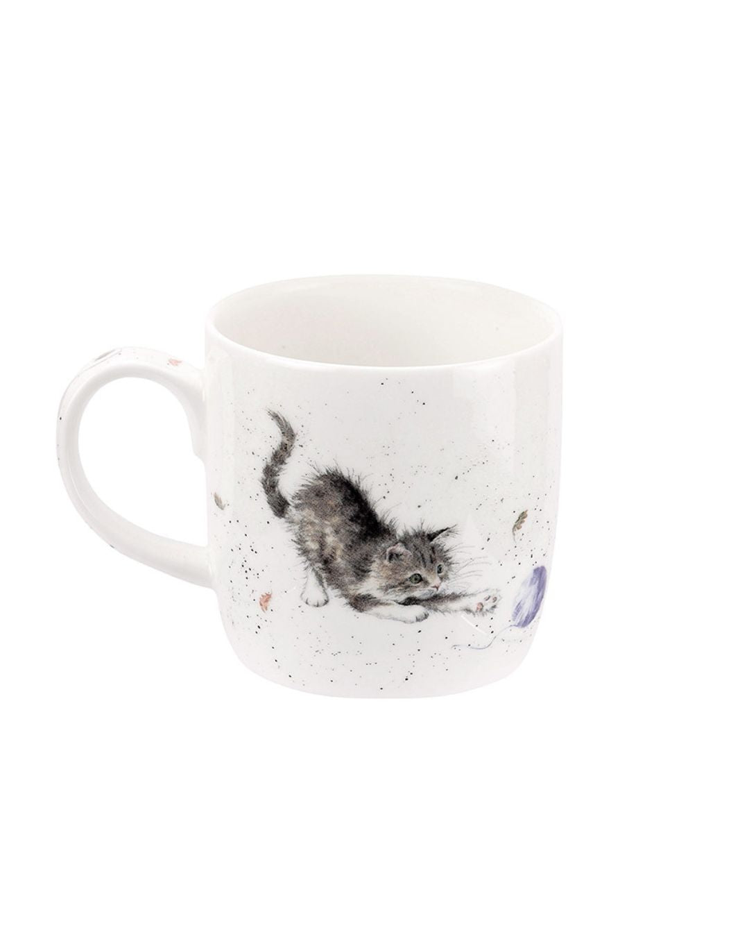Katze mit Maus Tasse von Wrendale Designs