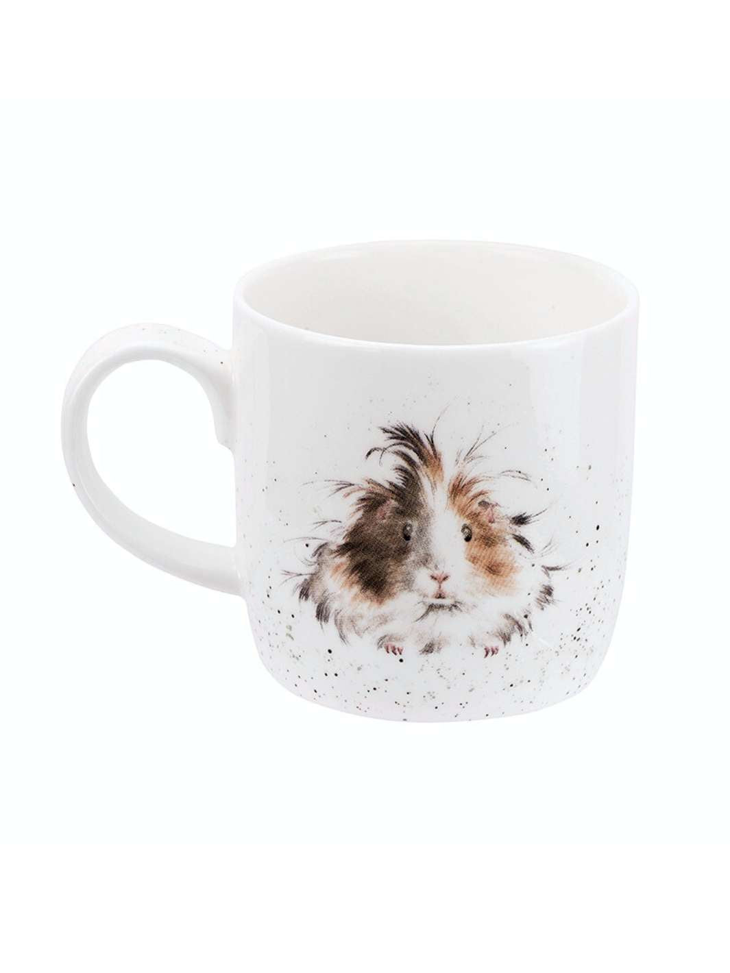 Rückseite der Meerschweinchen Tasse von Wrendale Designs.