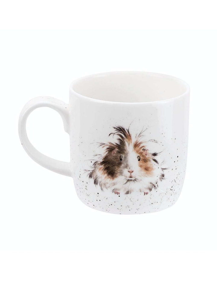 Rückseite der Meerschweinchen Tasse von Wrendale Designs.