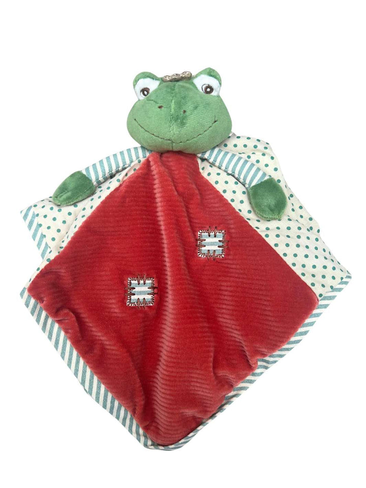 Schnuffeltuch Froschprinz in der Farbe Türkis von Bukowski