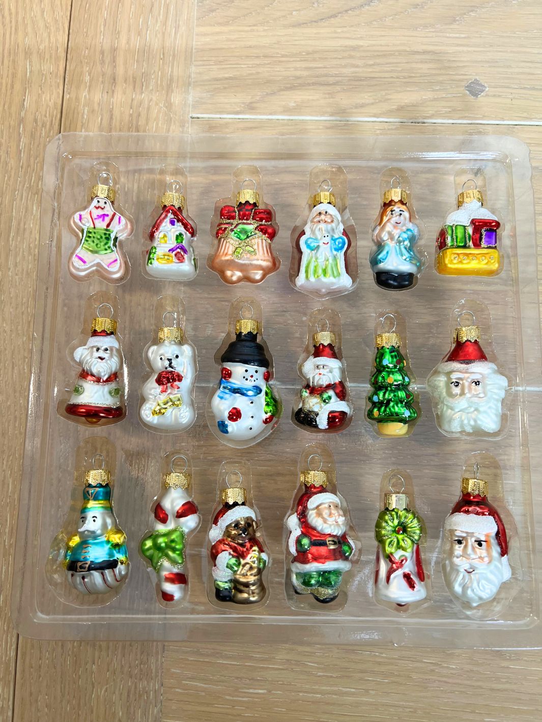 18-teiliges Weihnachtsbaum Anhängerset