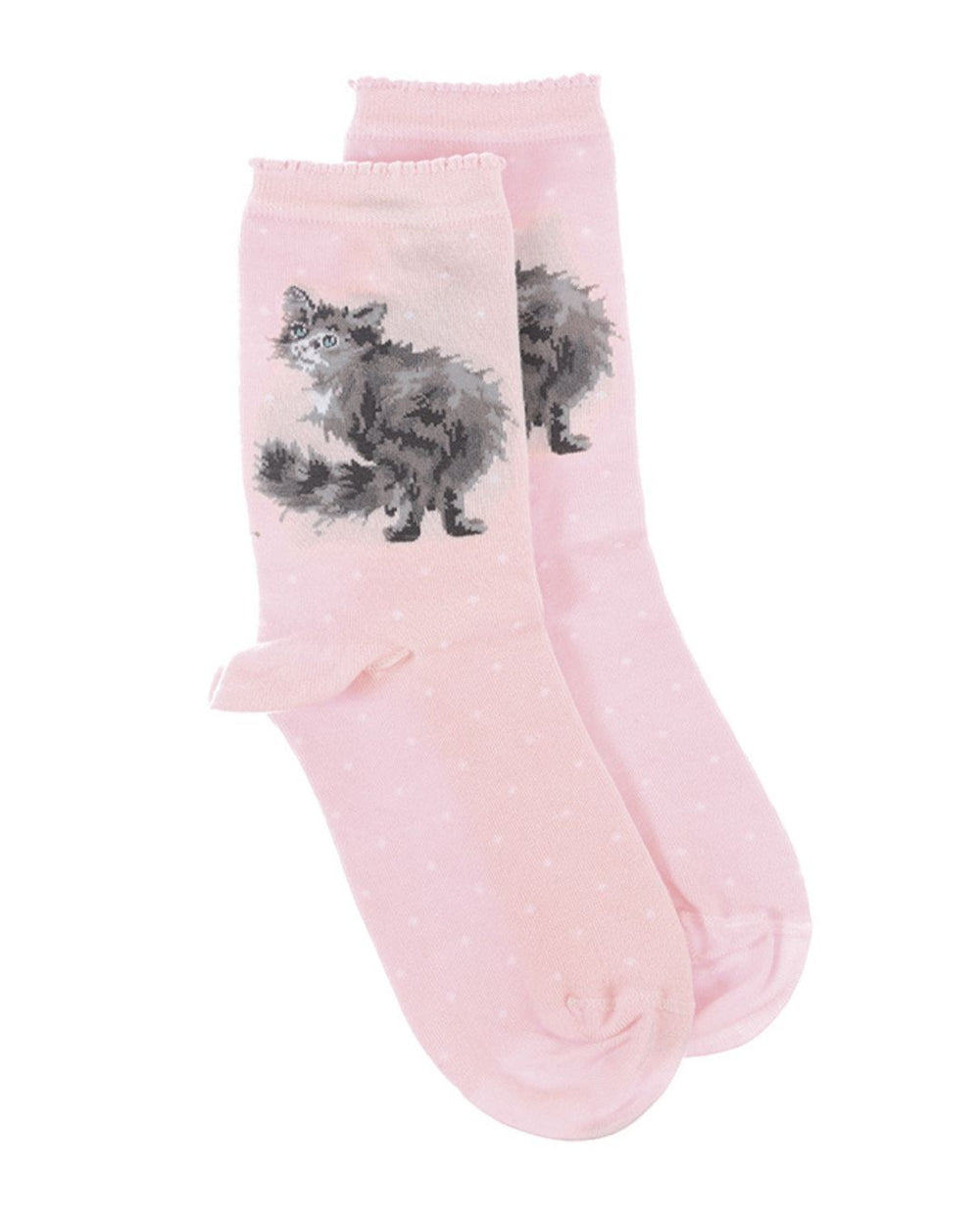 Bambussocken mit Katzenmotiv von Wrendale Designs.