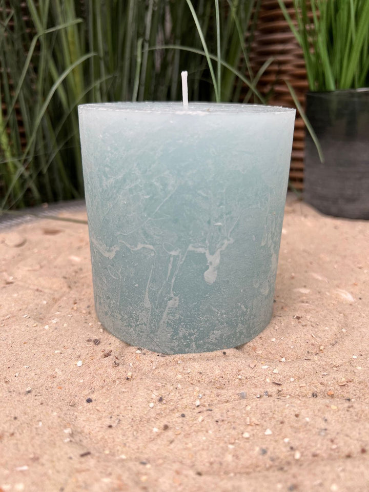 Hellblaue Kerze von Rivièra Maison