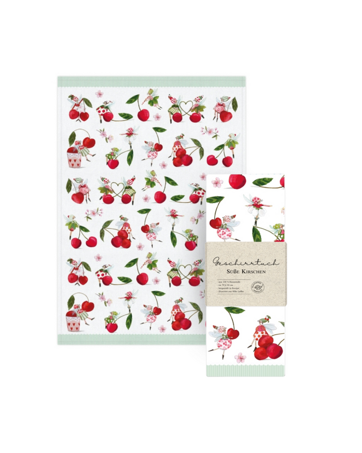 Geschirrtuch Süße Kirschen vom Grätz Verlag