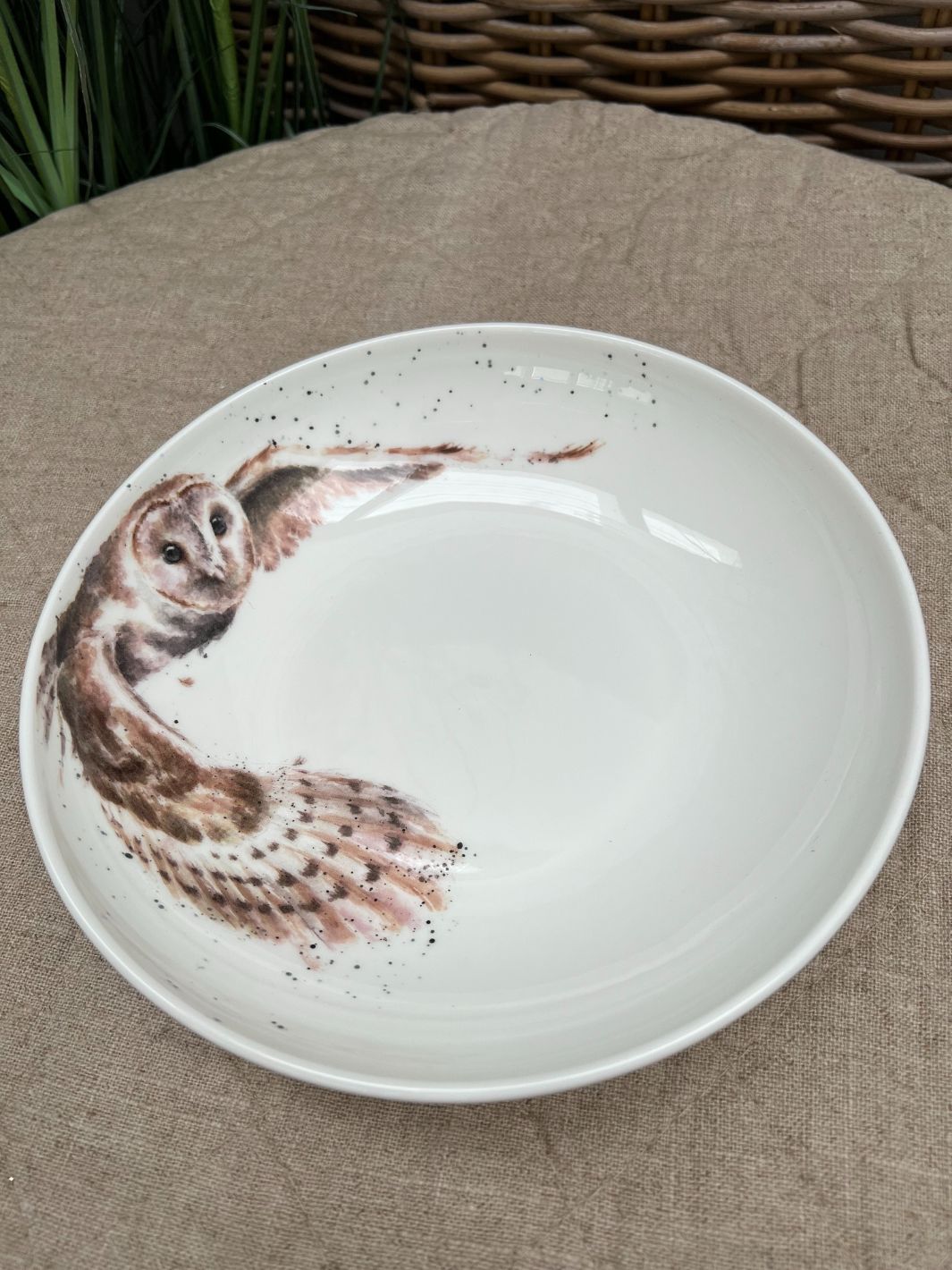 Suppenteller Eule Wrendale Designs