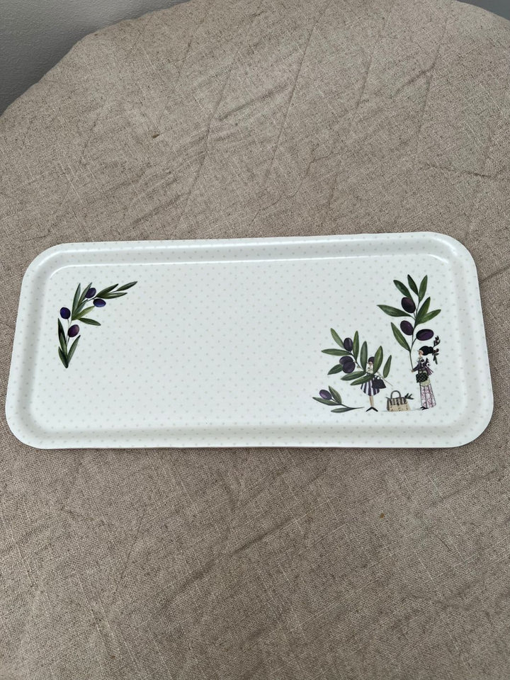 Tablett Olivenfrauen