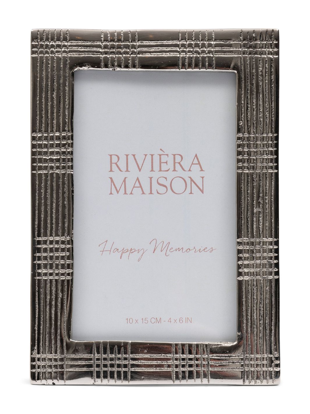 Nahaufnahme Tartan Bilderrahmen in der Größe 10 x 15 cm von Rivièra Maison.