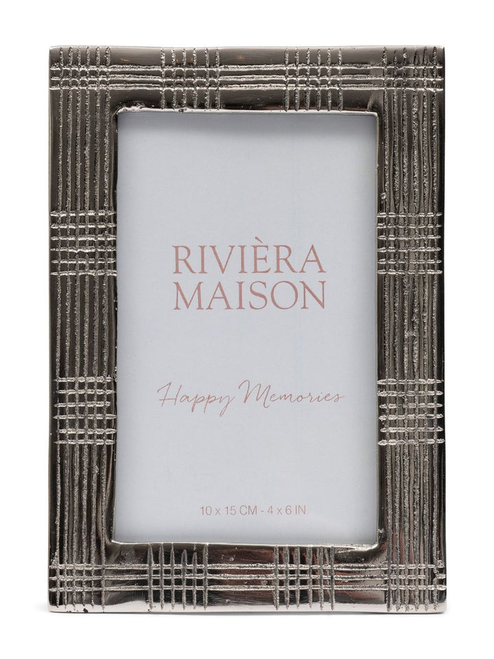 Nahaufnahme Tartan Bilderrahmen in der Größe 10 x 15 cm von Rivièra Maison.