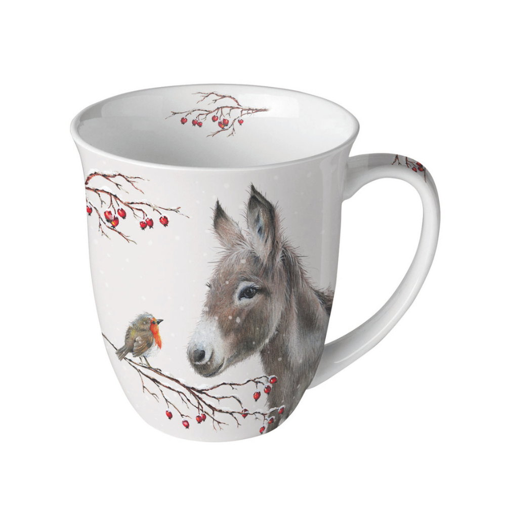 Esel & Rotkehlchen Tasse von Ambiente