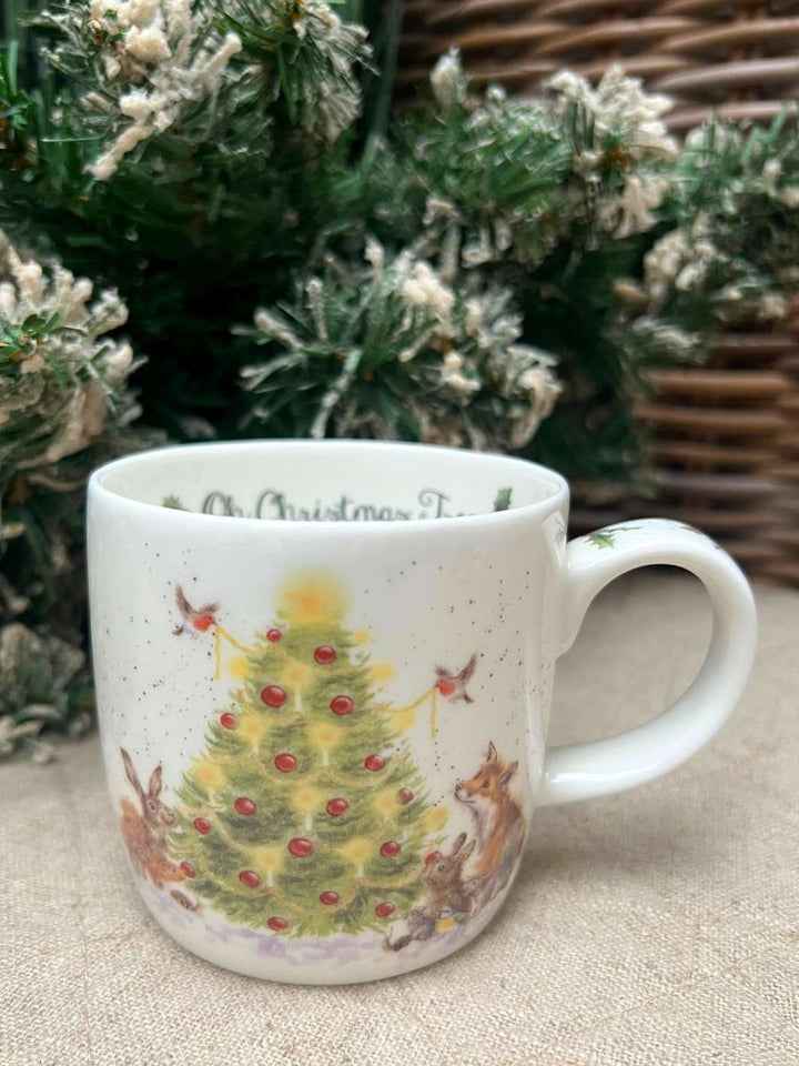 Tasse "Oh Christmas Tree" von Wrendale Designs
