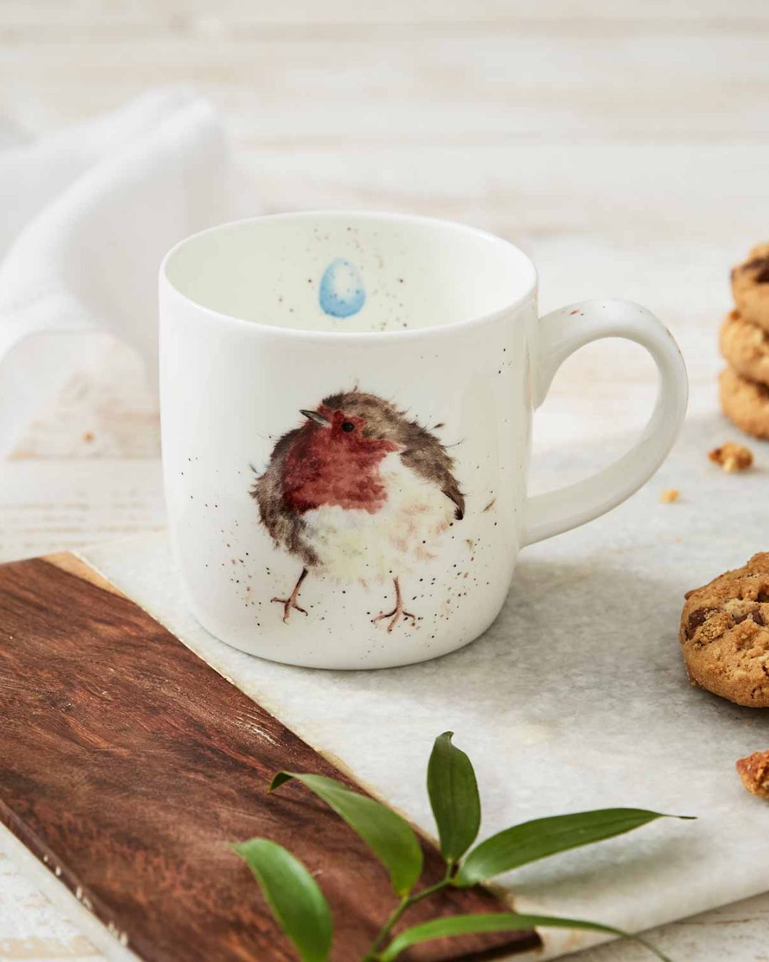 Rotkehlchen Tasse von Wrendale Designs