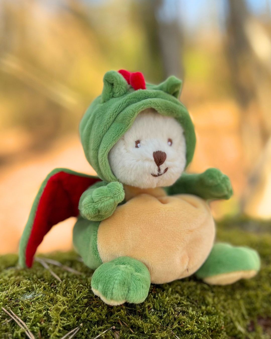 Teddy Ziggy als Drache Drago verkleidet von Bukowski.