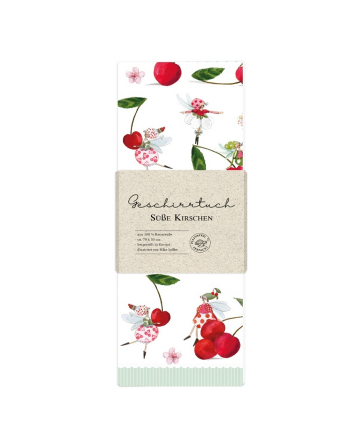 Geschirrtuch Süße Kirschen vom Grätz Verlag