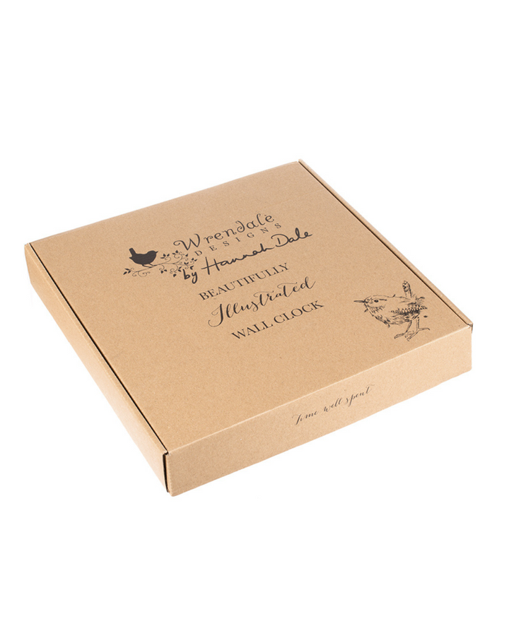 Illustrierte Geschenkverpackung von Wrendale Designs.