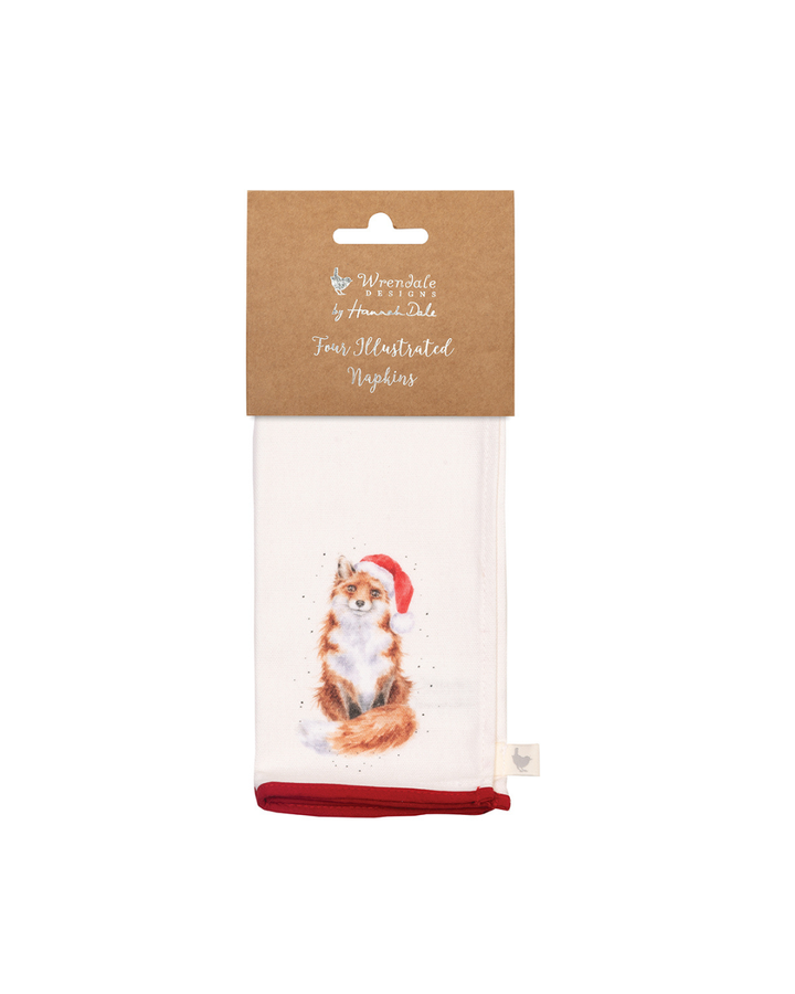 Weihnachtliche Servietten "Winter Woodland" von Wrendale Designs
