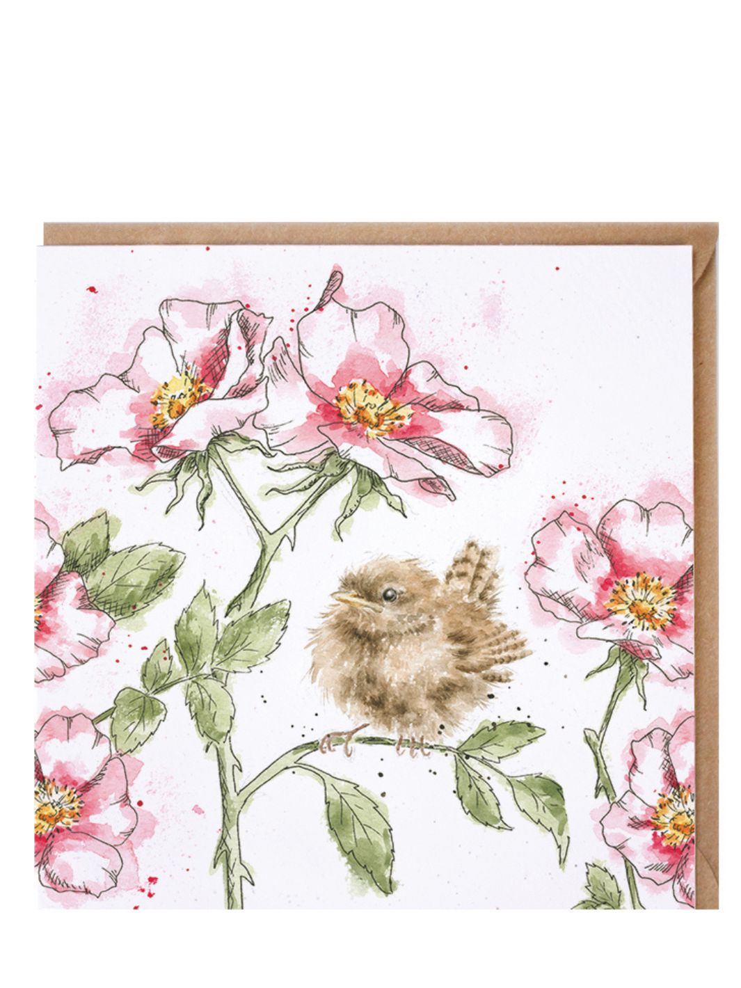 Vogelküken Grußkarte von Wredale Designs