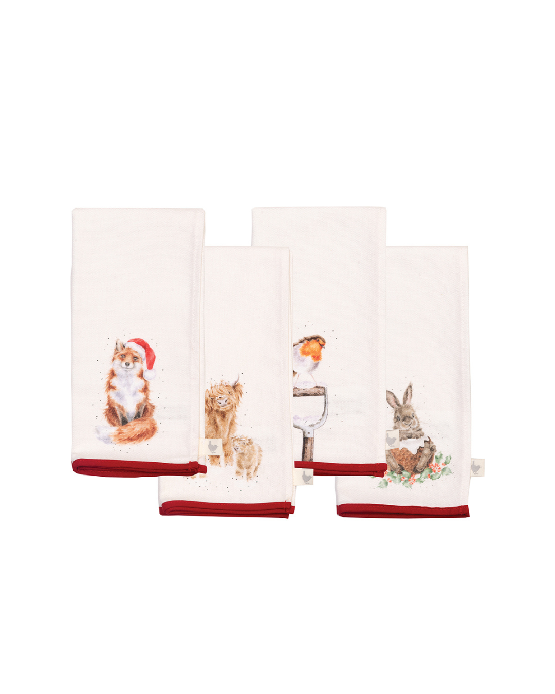 Weihnachtliche Servietten "Winter Woodland" von Wrendale Designs
