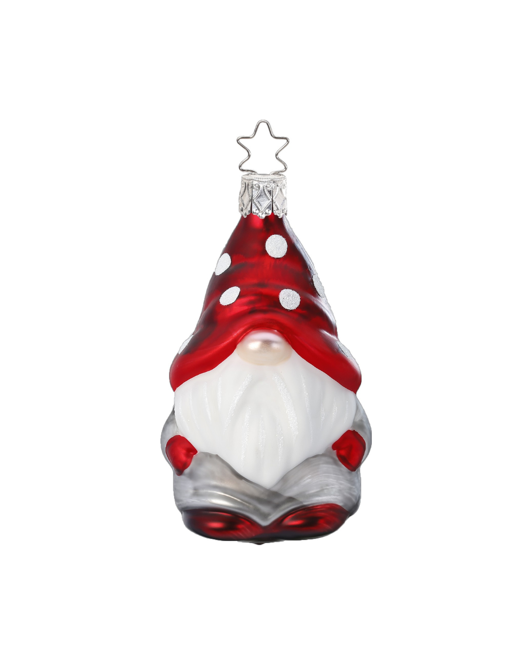 Weihnachtsmann Weihnachtsbaumschmuck "Kalle" von Inge Glas