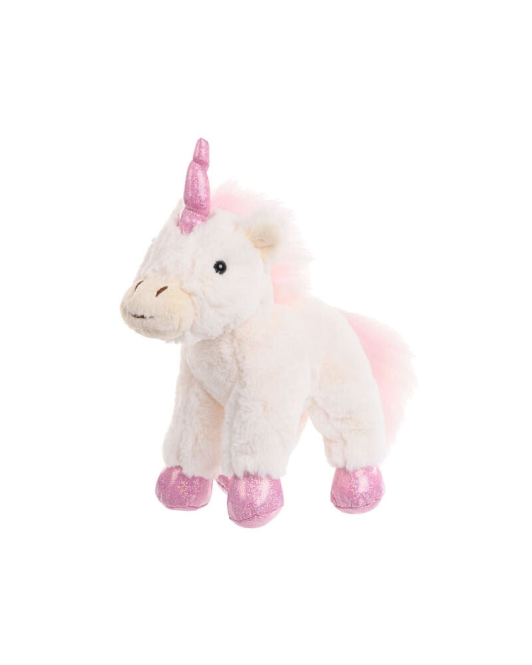 Weisses Stofftier Einhorn namens Twinkle von Bukowski.