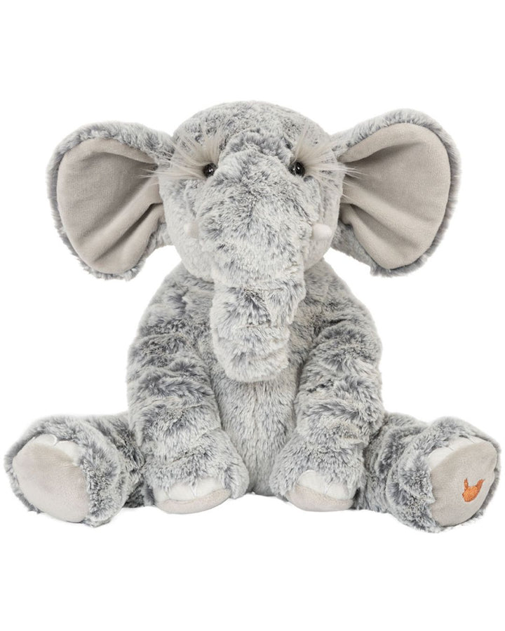 Großer Winnie in der Größe L als graues Elefanten Kuscheltier von Wrendale Designs.