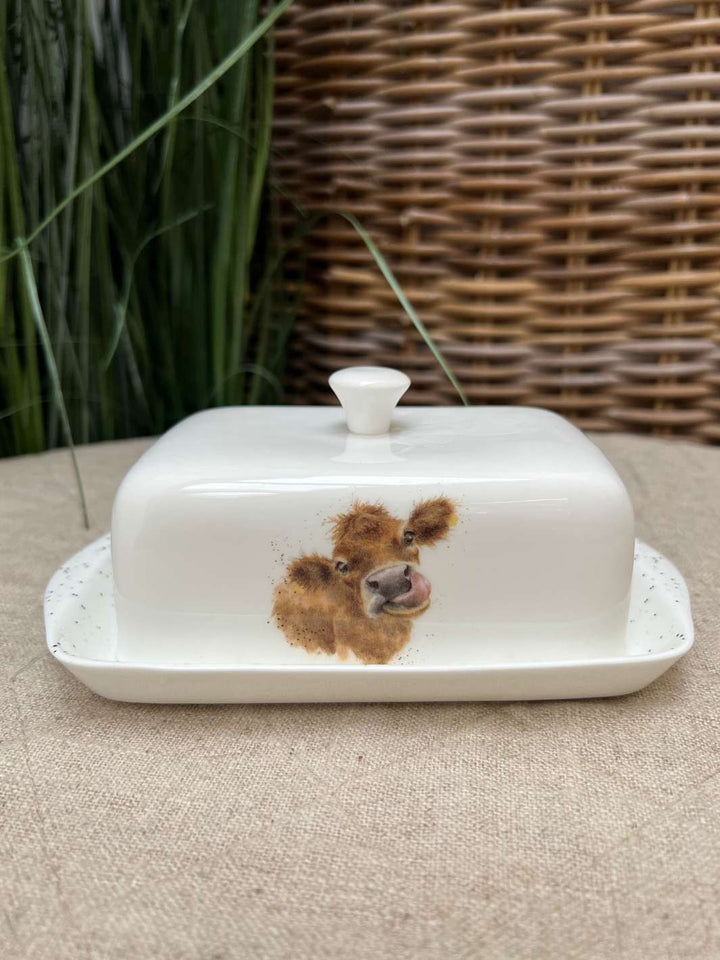 Wrendale Designs Butterdose mit Kuh