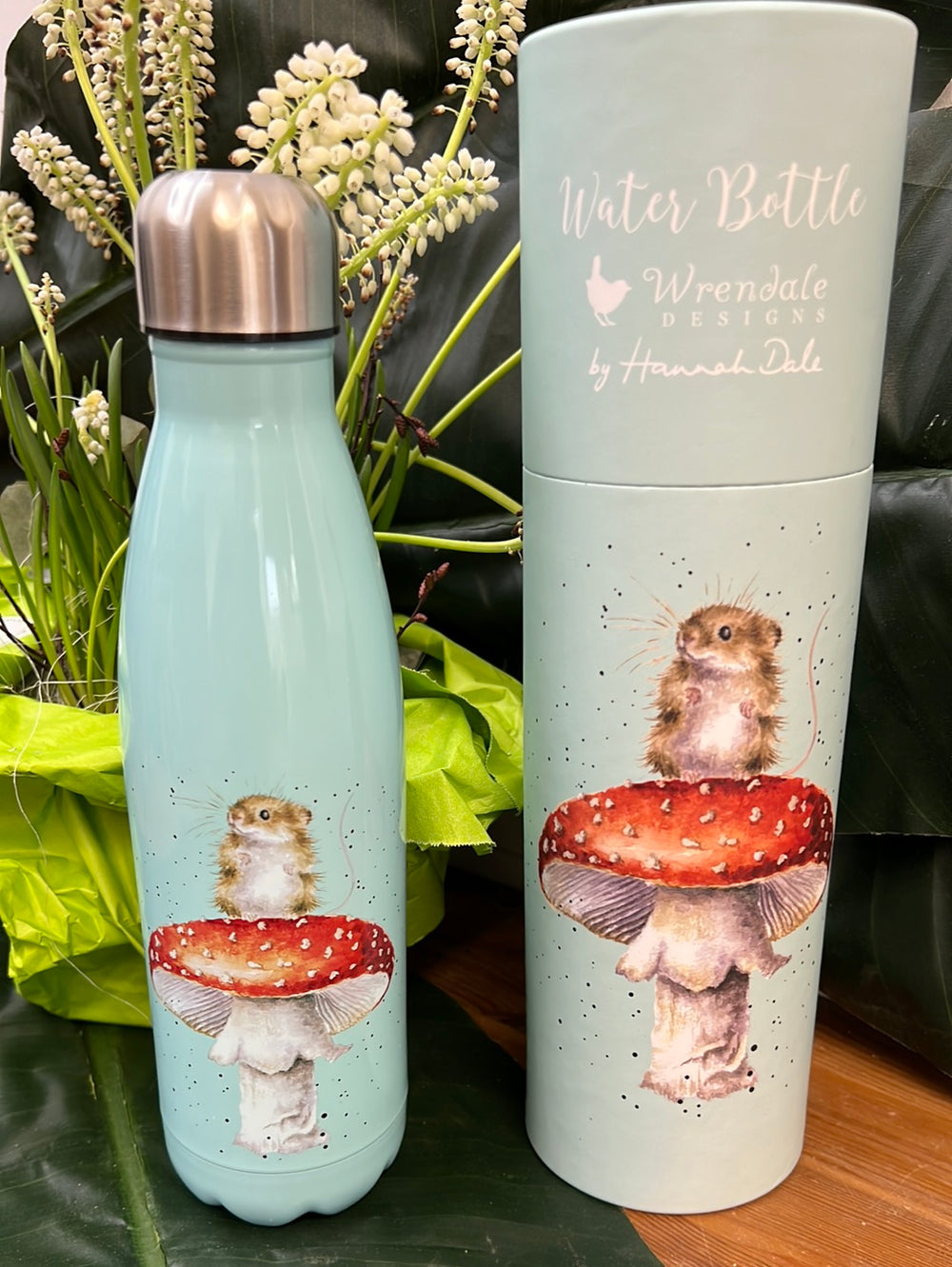 Trinkflasche Maus Wrendale Designs