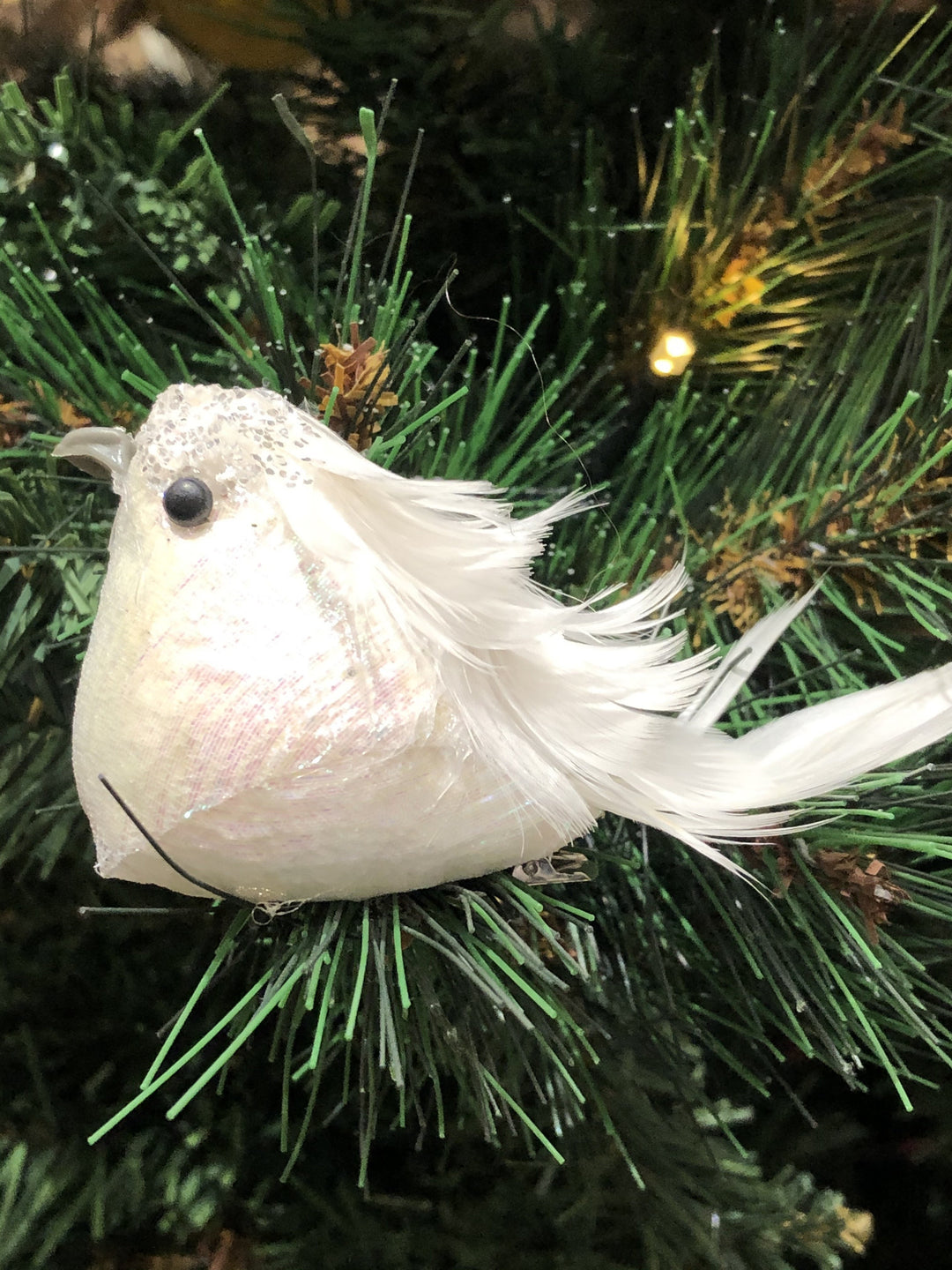 Clip Vogel weiß 3er Set - Südstrand