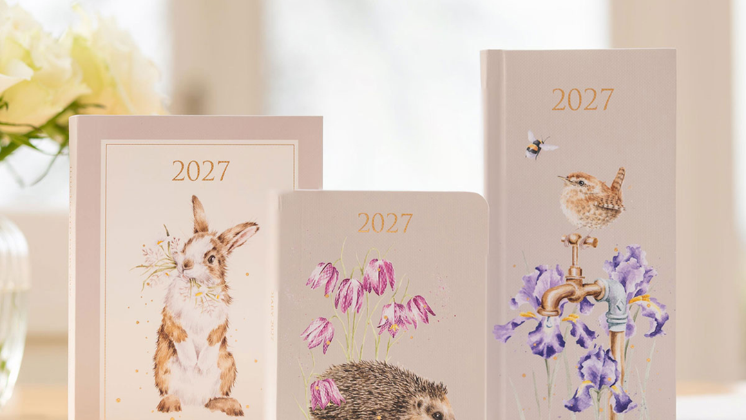 Kalender für das Jahr 2027 von Wrendale Designs und dem Grätz Verlag.