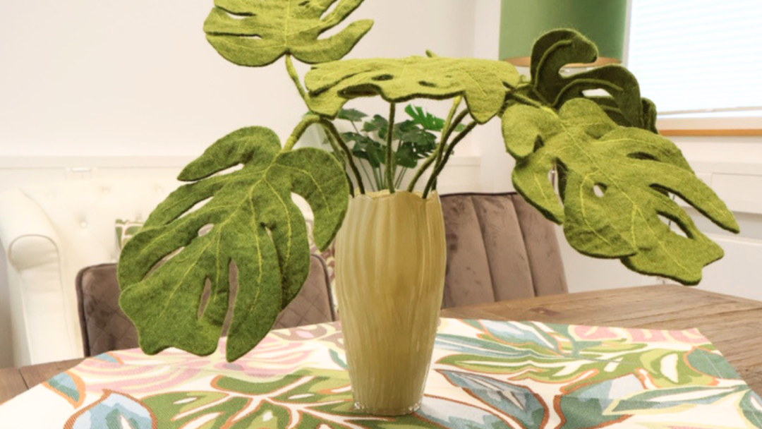 Zimmerpflanzen Tischläufer von Sander Table + Home als Kollektions-Banner
