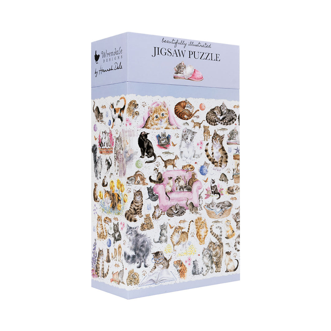 1000 Teile Katzen Puzzle von Wrendale Designs