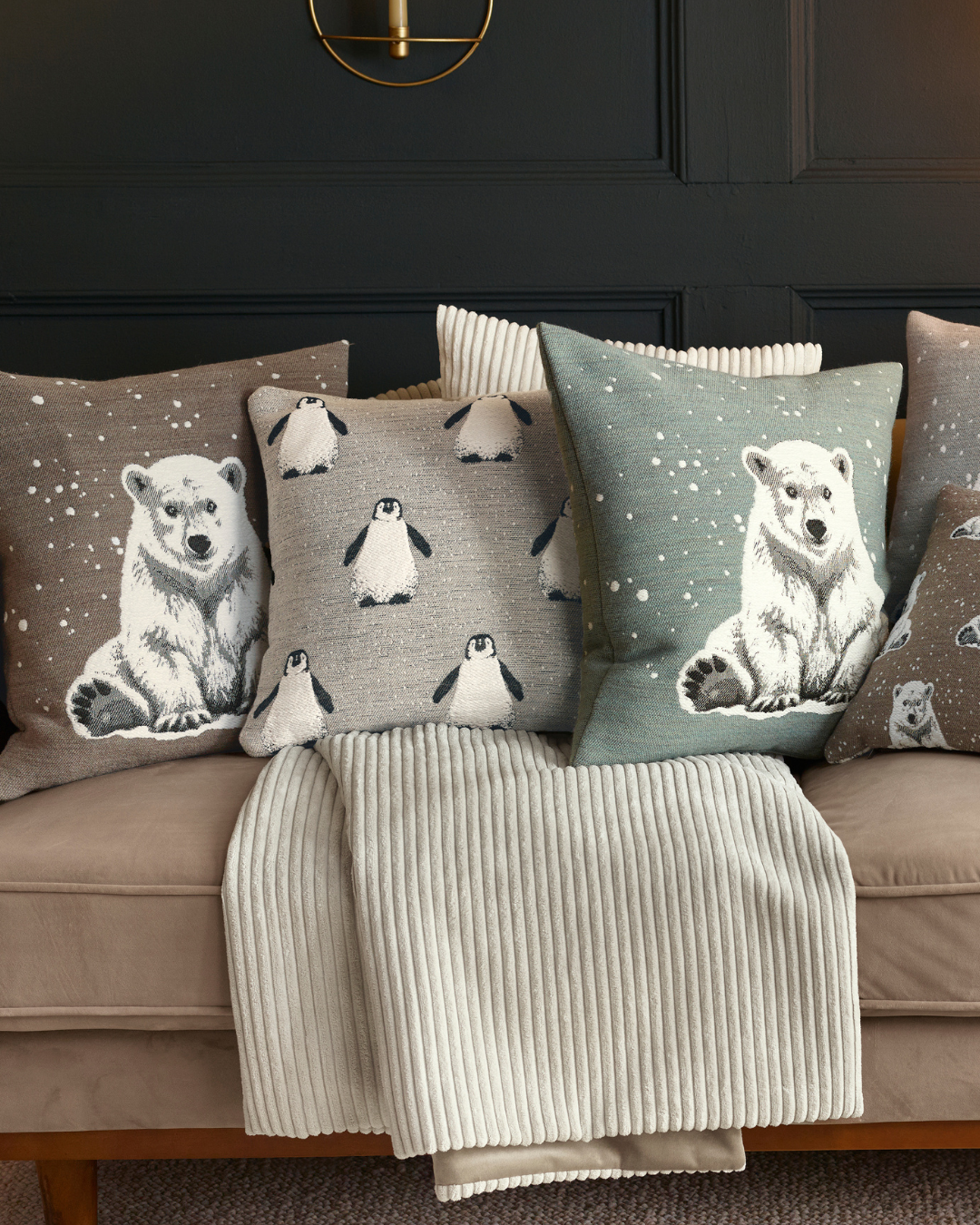 Arktos Kissenbezug 45 x 45 cm von Sander