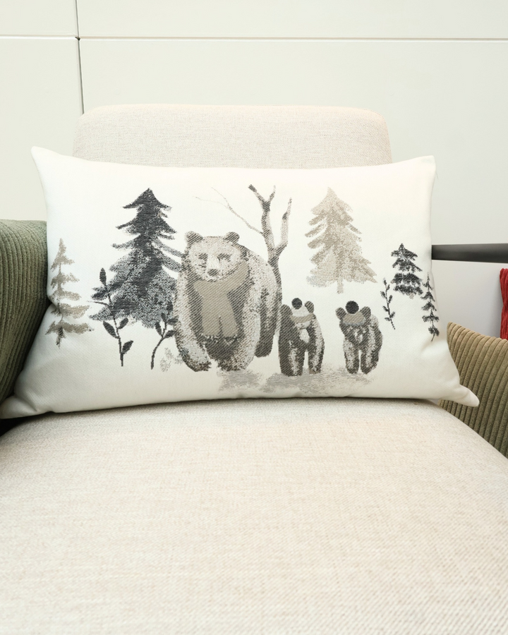 Bären Kissenbezüge "Orso" im zwei Größen von Sander Table + Home