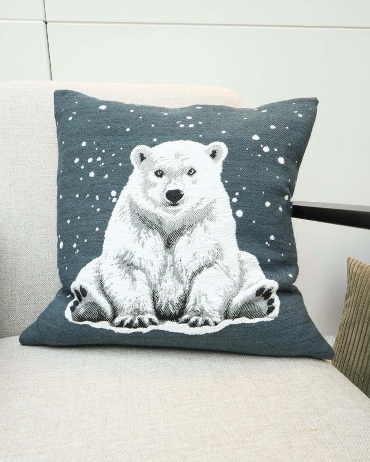 Eisbär Kissenbezug "Arktos 45x45" von Sander Table + Home
